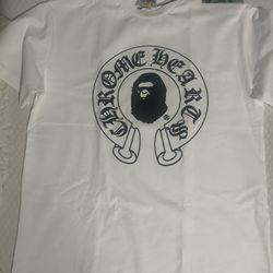 Chrome x Bape tee