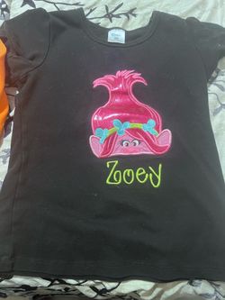 Custom made “Zoey” shirts $20 each