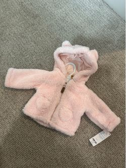 Newborn pink jacket