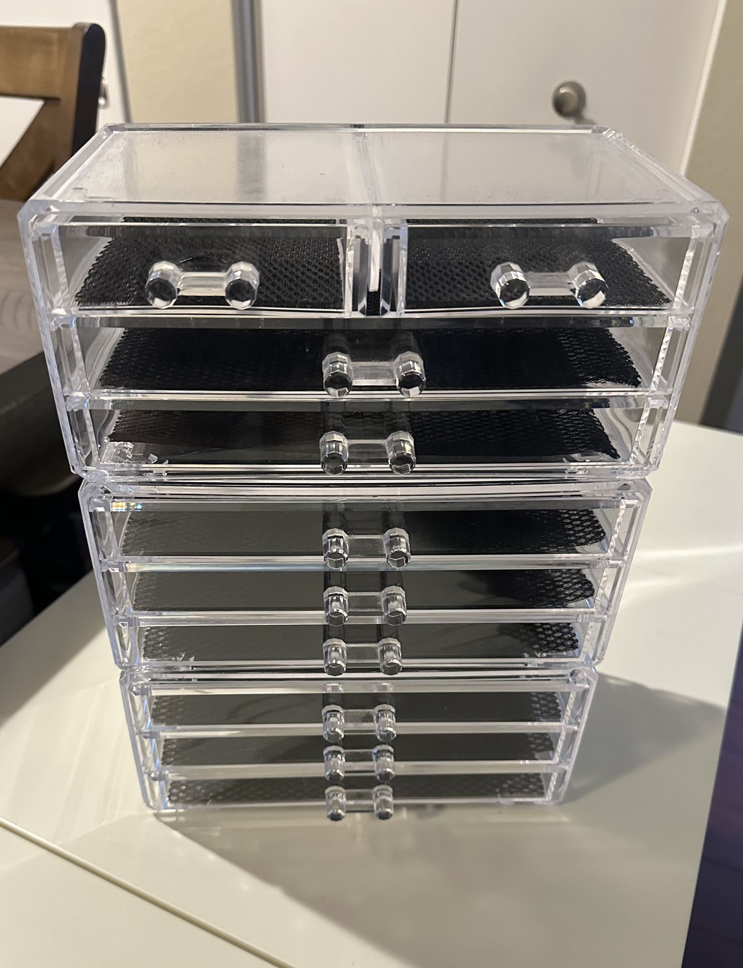Plastic Acrylic Makeup Organizer