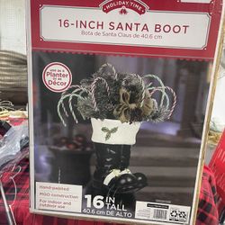 16 Inch Santa Boot