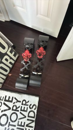 Metal Fleur-de-Lis Candle Holders Set of 2