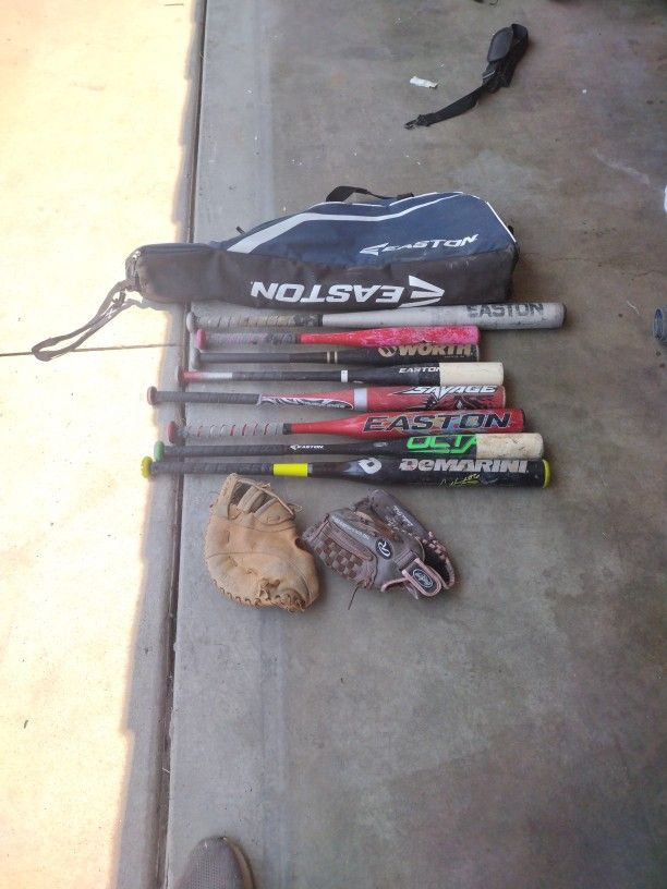 Used Youth Baseball Bat,Demarini,Easton, Worth