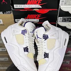 jordan 4 purple metallic 