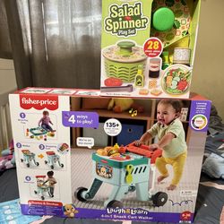 Fisher price laugh and learn cart bundle