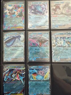 Pokemon cards+binder