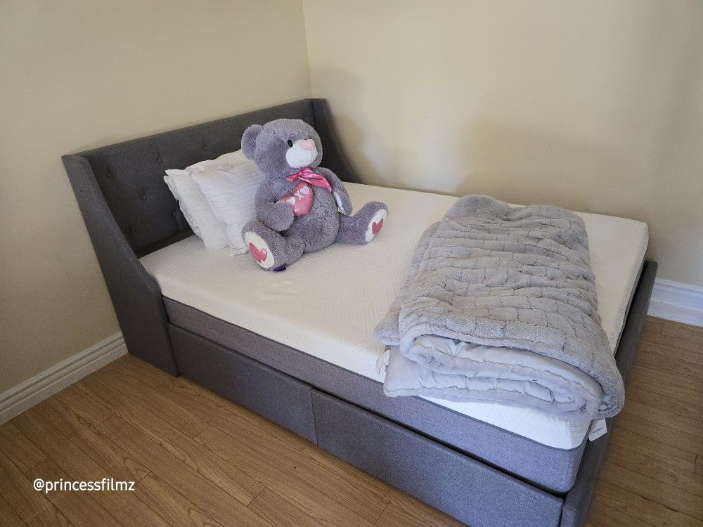 Low Profile BED FRAME & MATRESS