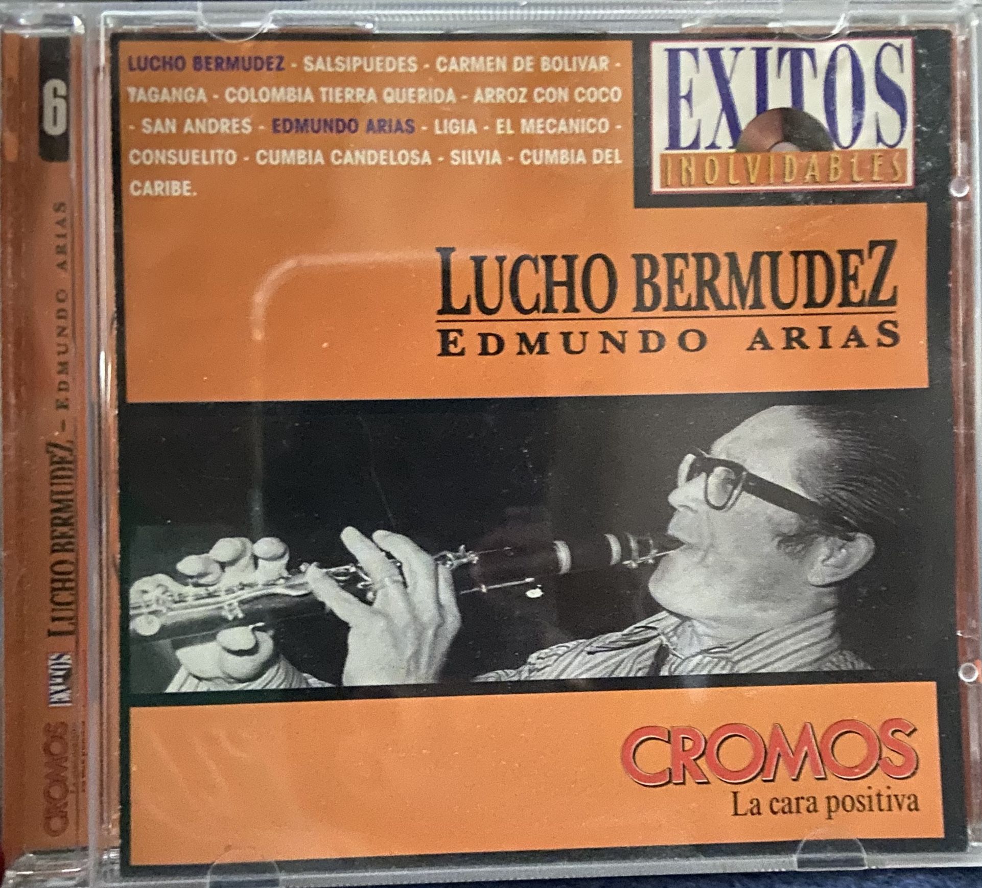 Lucho Bermudez Y Edmundo Arias CD Exitos inolvidables