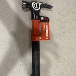 Crescent Magnetic Nail Holder Hammer With Fiberglass Cushion Grip Handle 16Oz