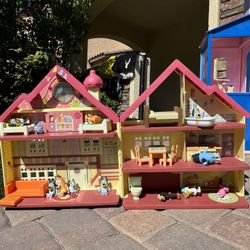 Bluey Doll House With All Characters & Furniture $50
