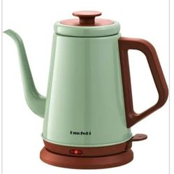 DmofwHi Green Gooseneck Water Kettle NEW