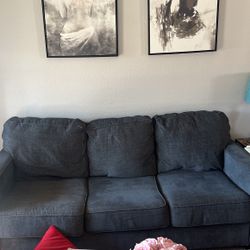 Grey 3 Seater Couch