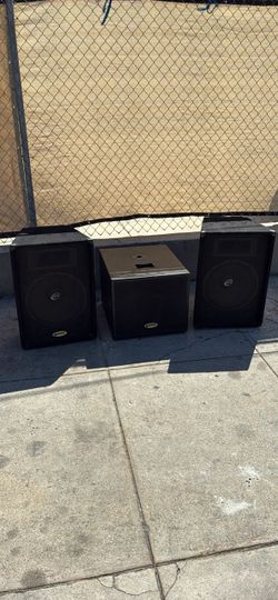Gemini DJ speakers