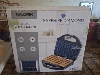 Deluxe waffle maker