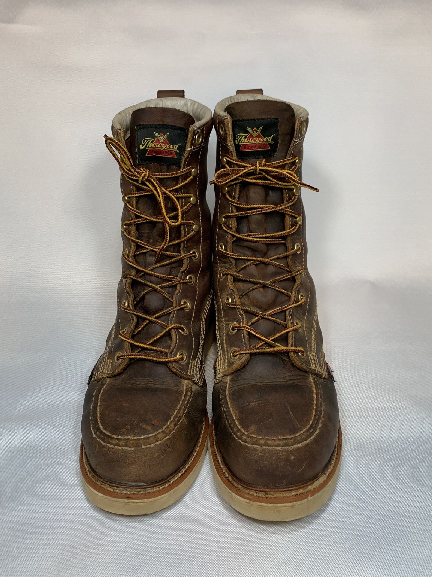 Used thorogood best sale boots