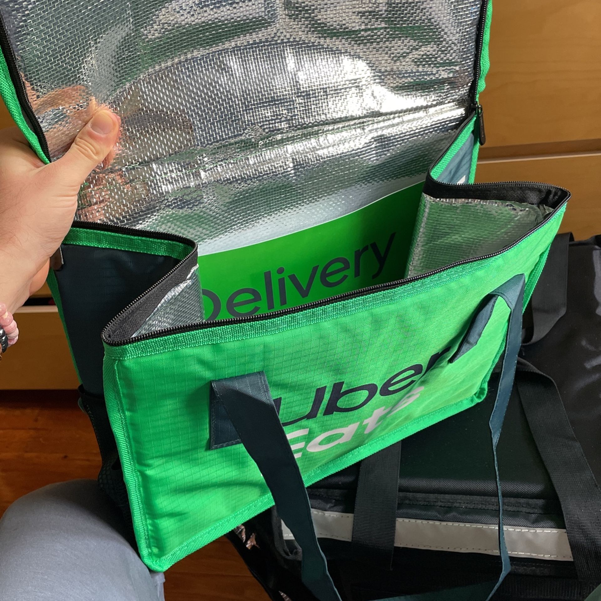 branded tote bag uber eats