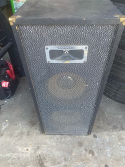 Vintage speaker realistic