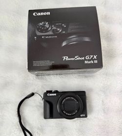 Canon PowerShot G7X Mark III Camer