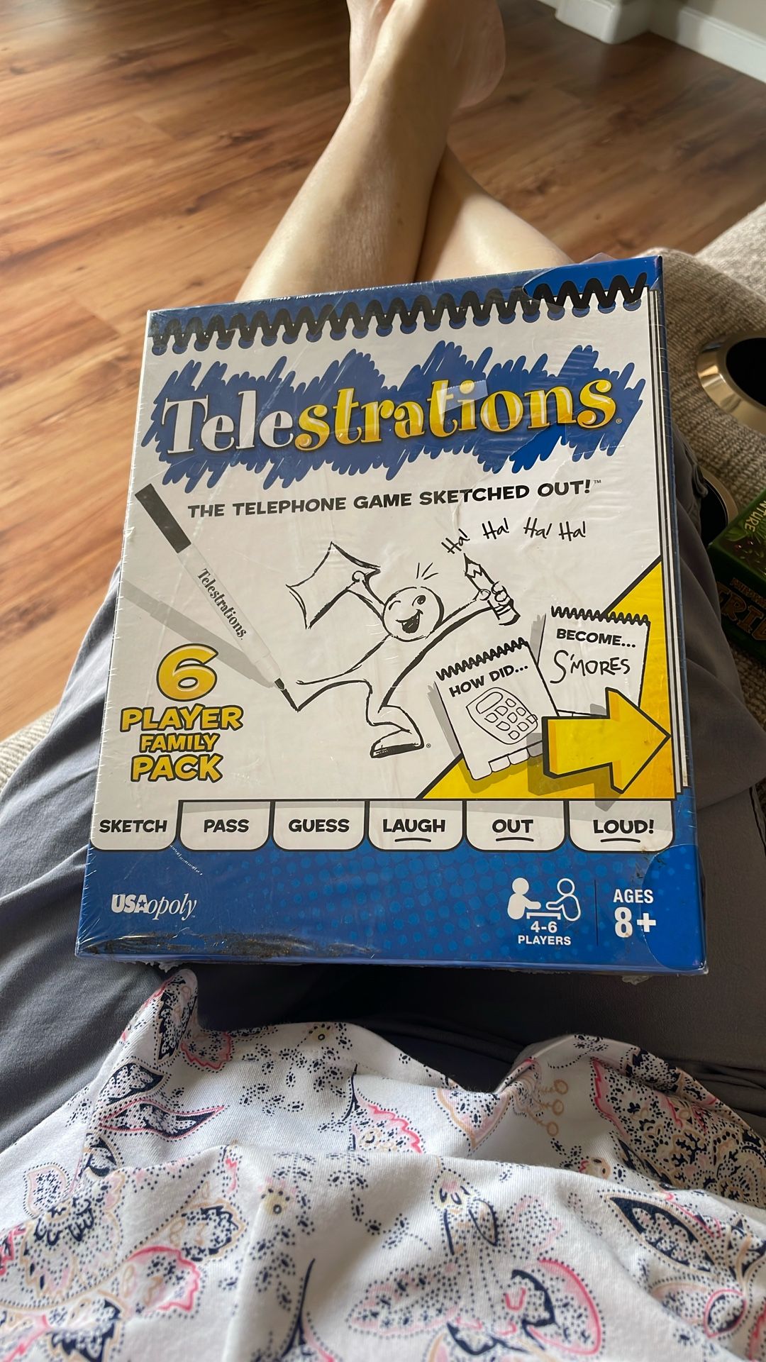 Telestrations 4-6 Player Game NEW