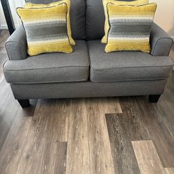 Gray Sofa & Loveseat Set
