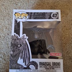 Game Of Thrones Iron Rhaegal Funko Pop(Target Exclusive)