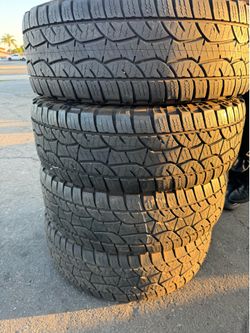 275/70r18 cooper tires en excelentes conditiones de Vida las 4