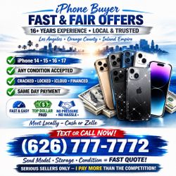 Trusted iPhone Buyer – 16 Years Experience