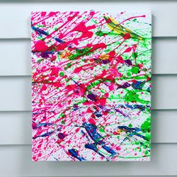 Acrylic on Canvas.