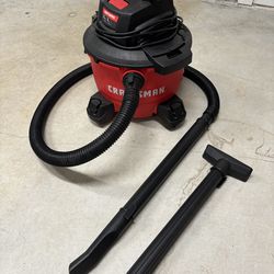 Craftsman 6 gal Corded Wet/Dry Vacuum 7.5 amps 120 V 3.5 HP