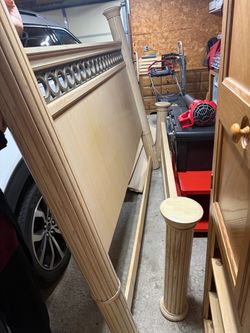 King size headboard  and footboard