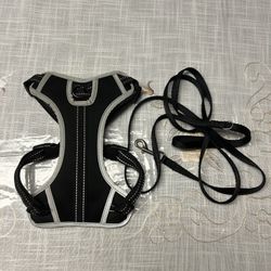 Reflective Dog Harness Vest (Small Dog) with Leash