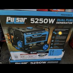 Pulsar 5250watts Generator. Brand New 