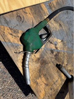 Gun diesel  nozzle with hose and filter