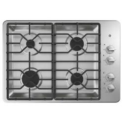 GE Stainless Steel 4-Burner Gas Cooktop