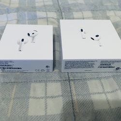 Genuine Brand New Sealed, Apple AirPods 3 And AirPods 4 Noise Cancellation Purchase Together Or Separately, please check out photos and read info
