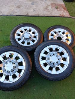20" Denali wheels, 8 Lug