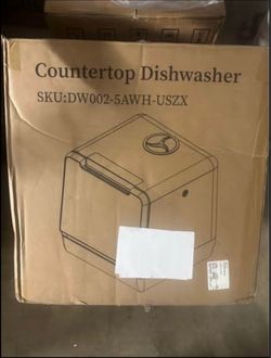 Brand New Euhomy DW002-5AWH-USZX Portable Countertop Dishwasher