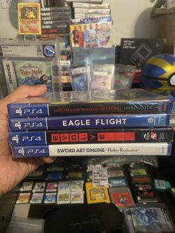 PS4 Sealed Games 