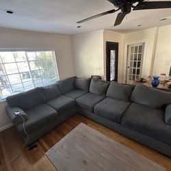 Large Grey Sectional