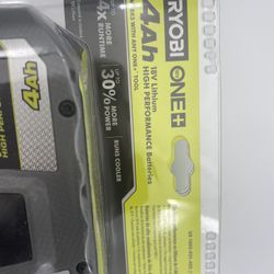 Ryobi ONE+ 18V HIGH PERFORMANCE Lithium-Ion 4.0 Ah Battery (2-Pack)