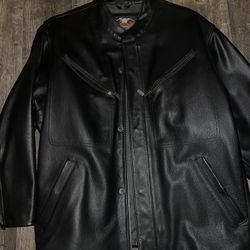 NEW Harley Davidson Embossed Leather Jacket