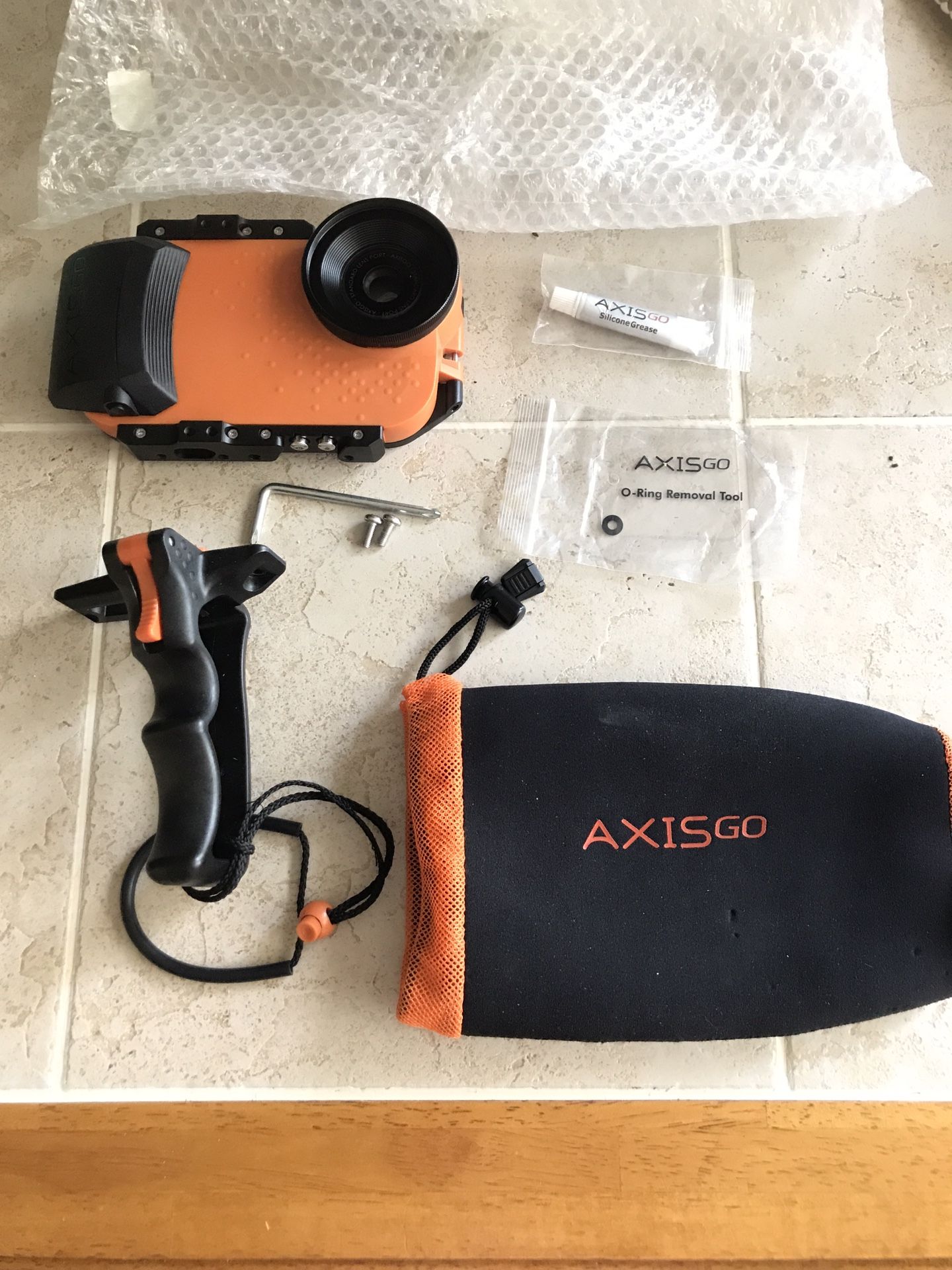 AquaTech Axisgo Water Housing with Pistol Grip