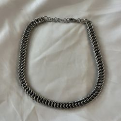 Stainless Steel Chainmail Necklace