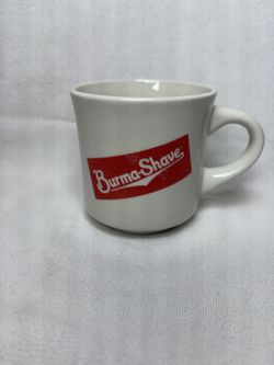 Burma Shave Cup