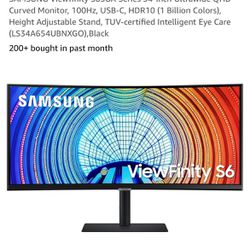 Samsung 34 Inch Curved Monitor