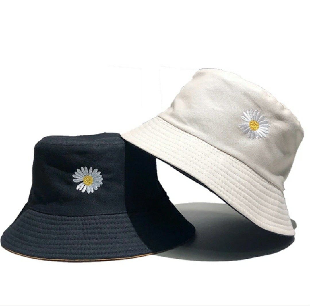 Lilies and Lions G Dragon Inspired Reversible Bucket hat with Faceshield