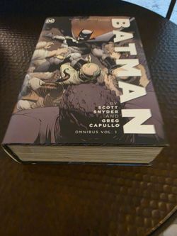Batman by Scott Snyder and Greg Capullo Omnibus Vol 1 (DC Comics) HC