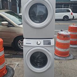 Washing Machine And Gas Dryer