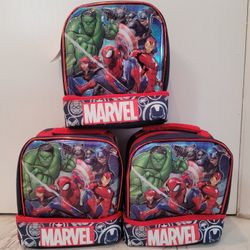 Kid Marvel Lunch Bag