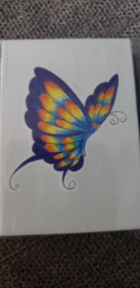 50 art Temporary Tattoos Butterflies